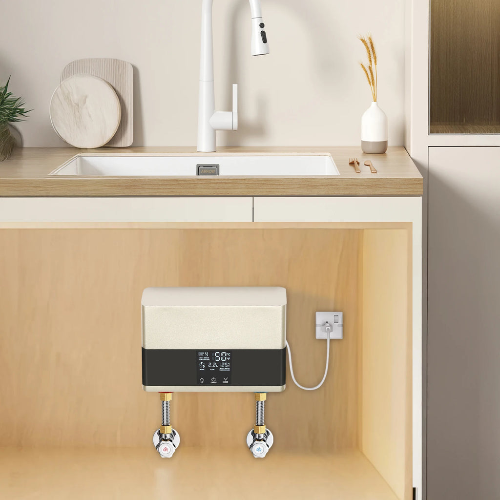 Smart Electric Water Heater, 1300-4000W Adjustable