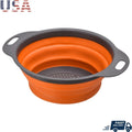 Collapsible Foldable Silicone Food Colander