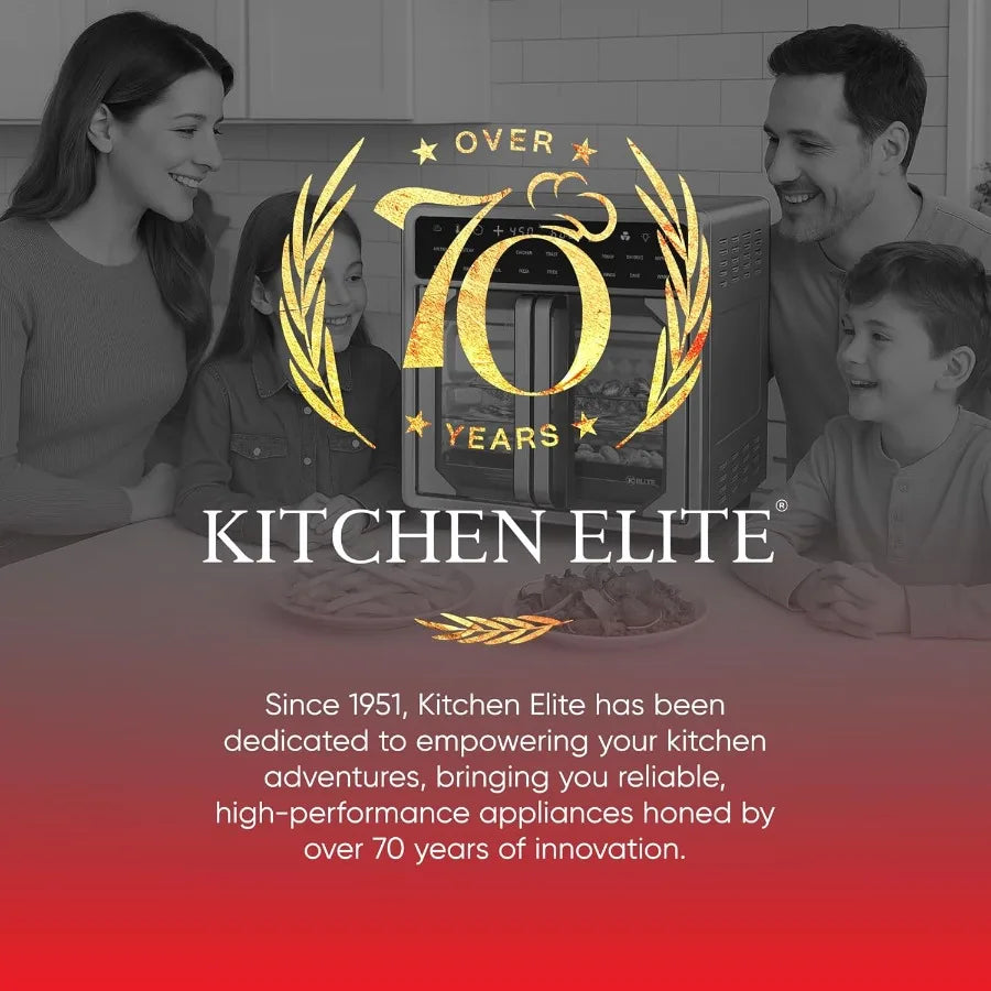 Kitchen Elite 16 Quart French Door Air Fryer