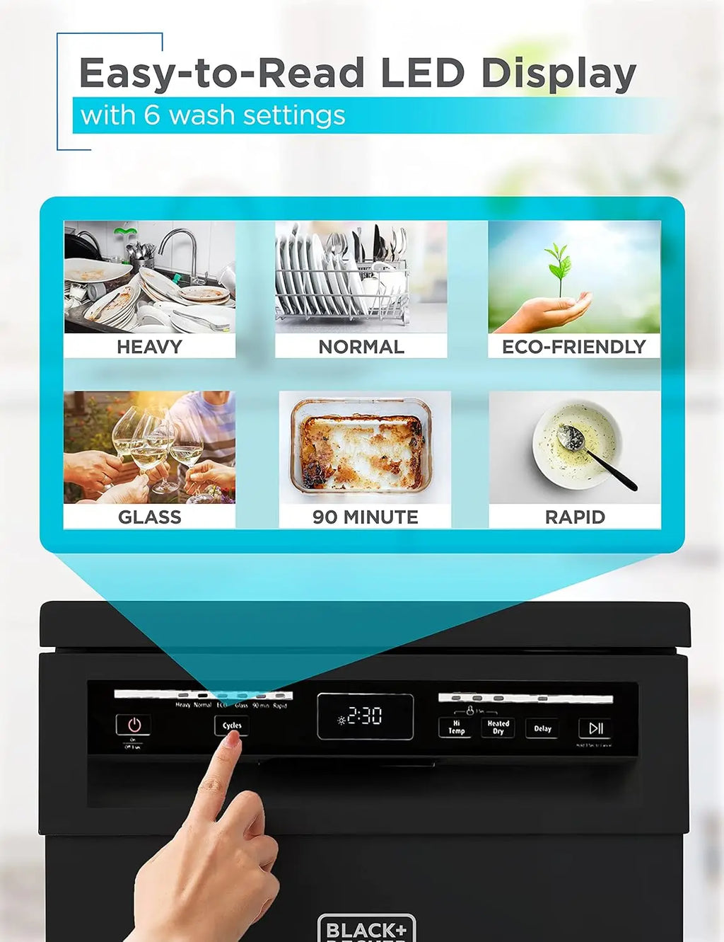18-Inch Portable Dishwasher Stainless