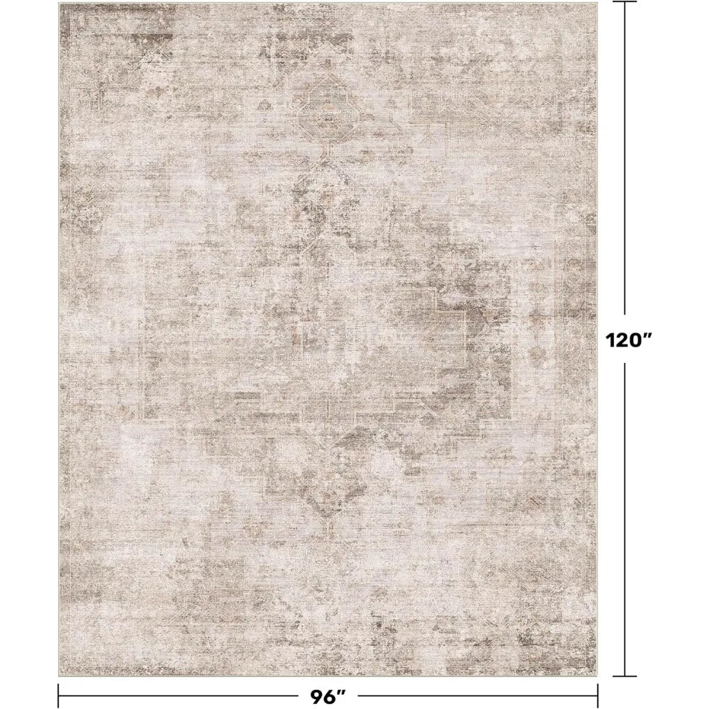 8x10 Modern Farmhouse Abstract Washable