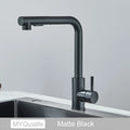 Black Pull Out Two Stream Sprayer Stainless