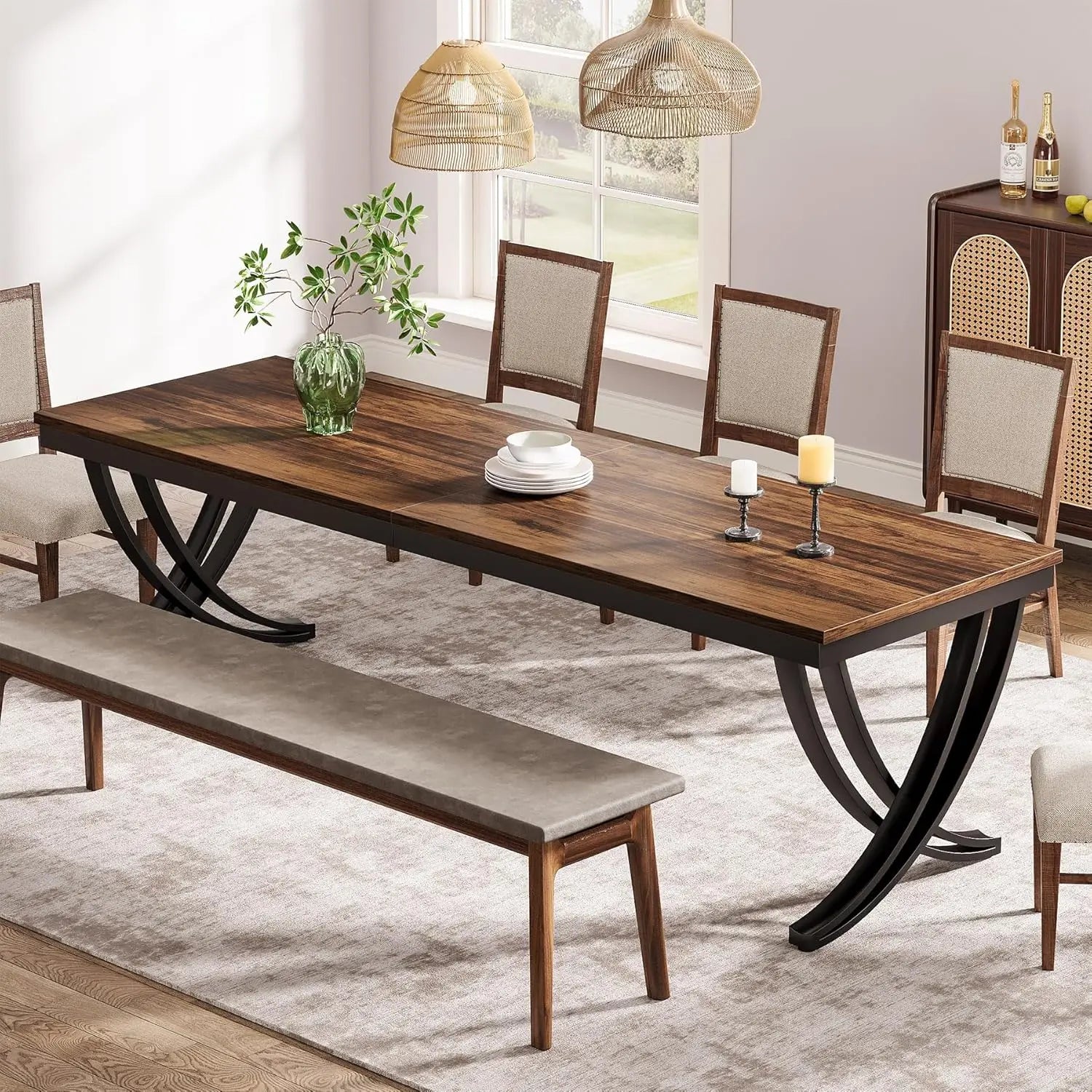 Rectangular for 6-8, 78" Farmhouse