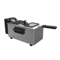 3L Electric Deep Fryer W/Fry Basket - 1500W Stainless