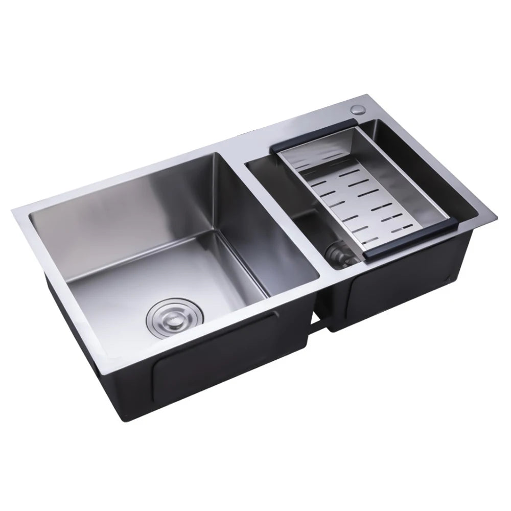 Stainless Double Bowl Anti Corrosion Soundproof