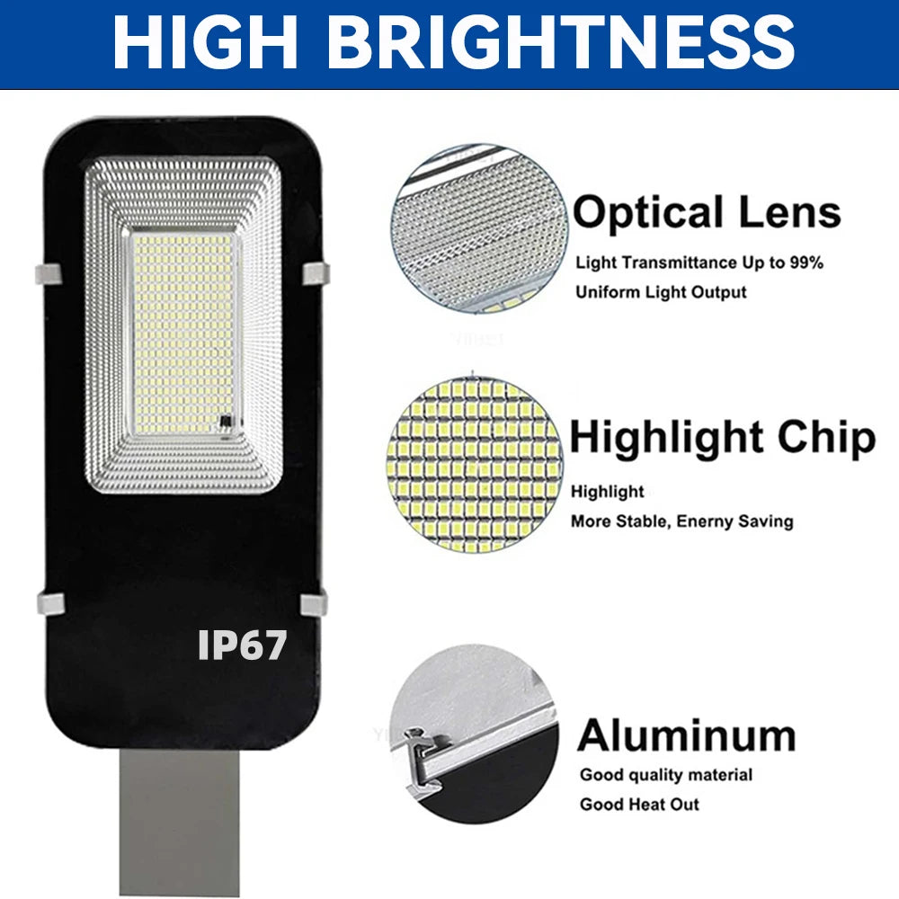 High Power Solar Security Street Lights