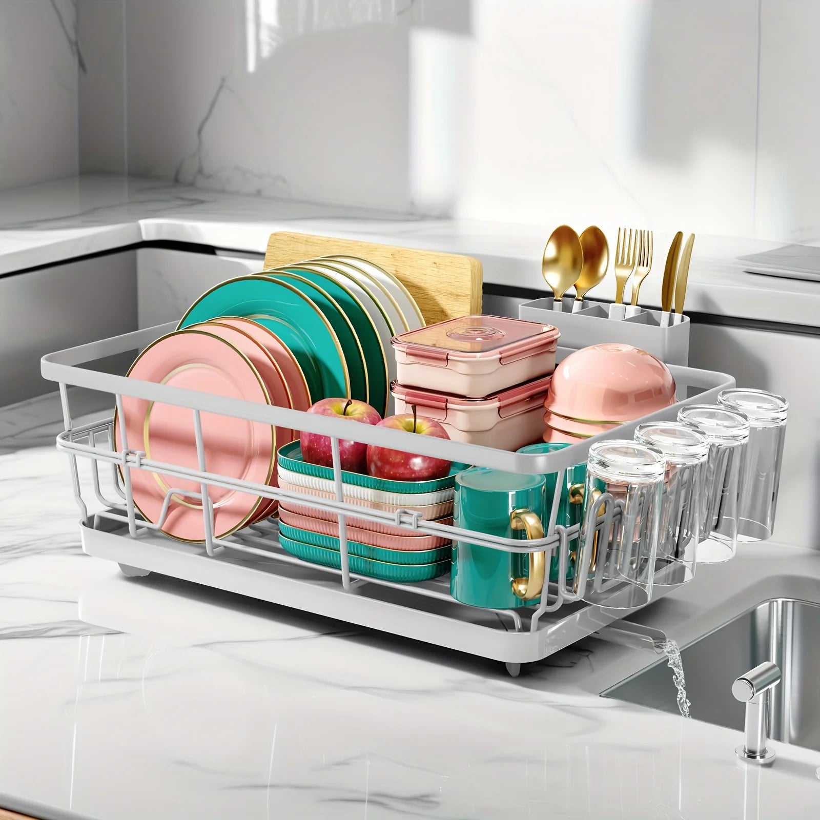 Large Metal Dish Rack
