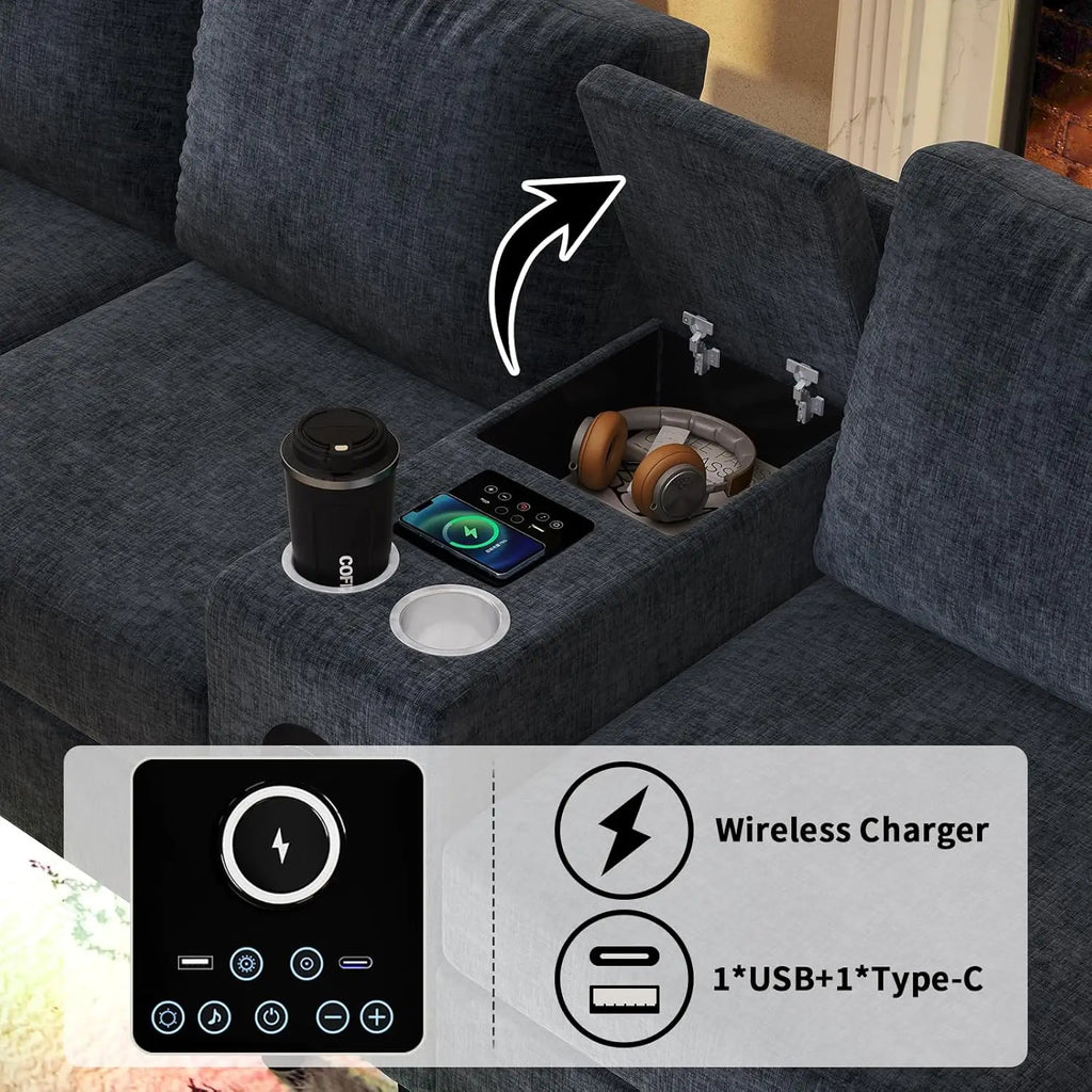 6 Seat Sectional Sofa