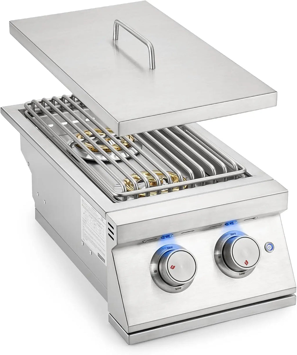24,000BTU Propane Double Side Burner