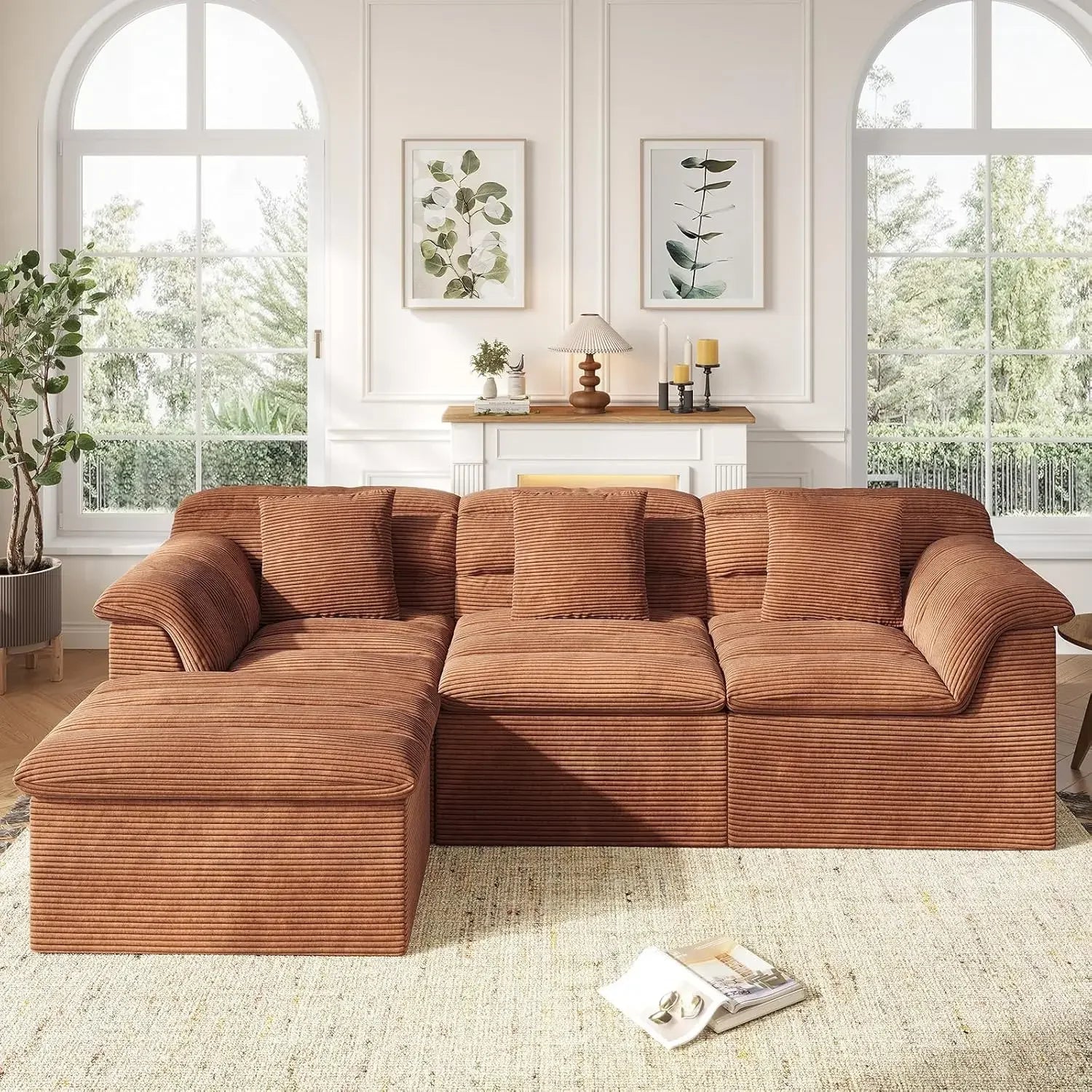 112" Modular Cloud Sectional