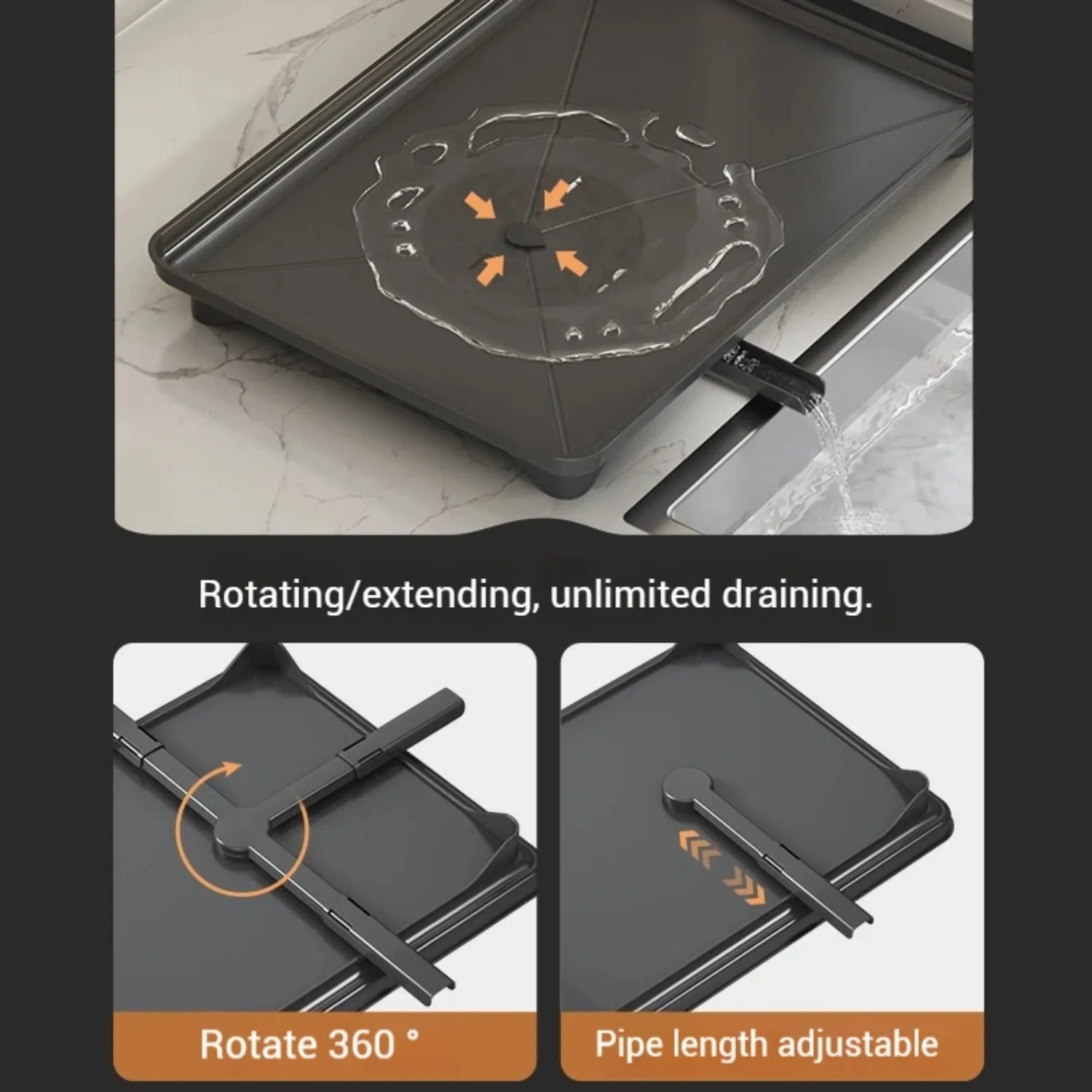 Stainless Dish Rack Adjustable