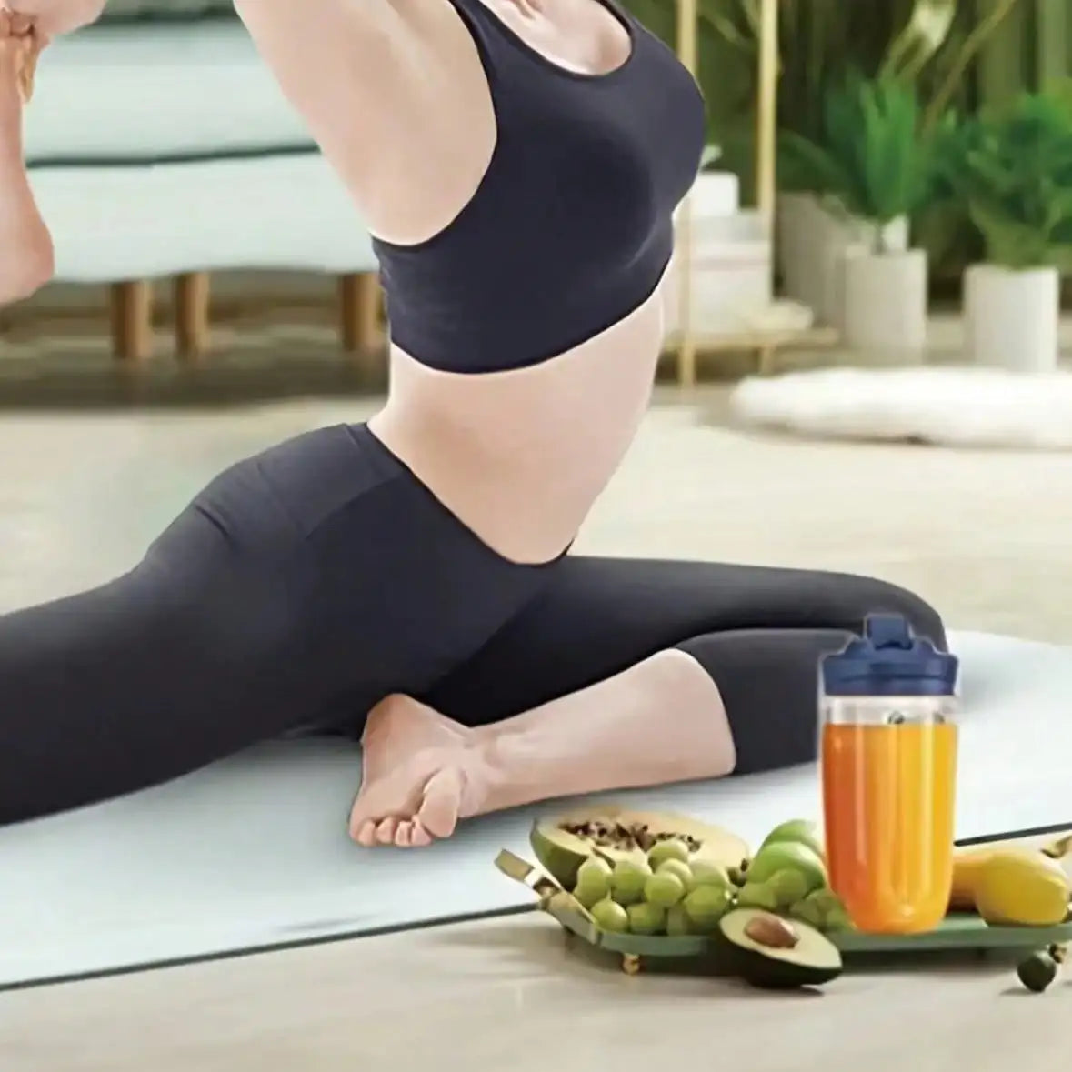 Compact Travel Smoothie Blender: Rechargeable