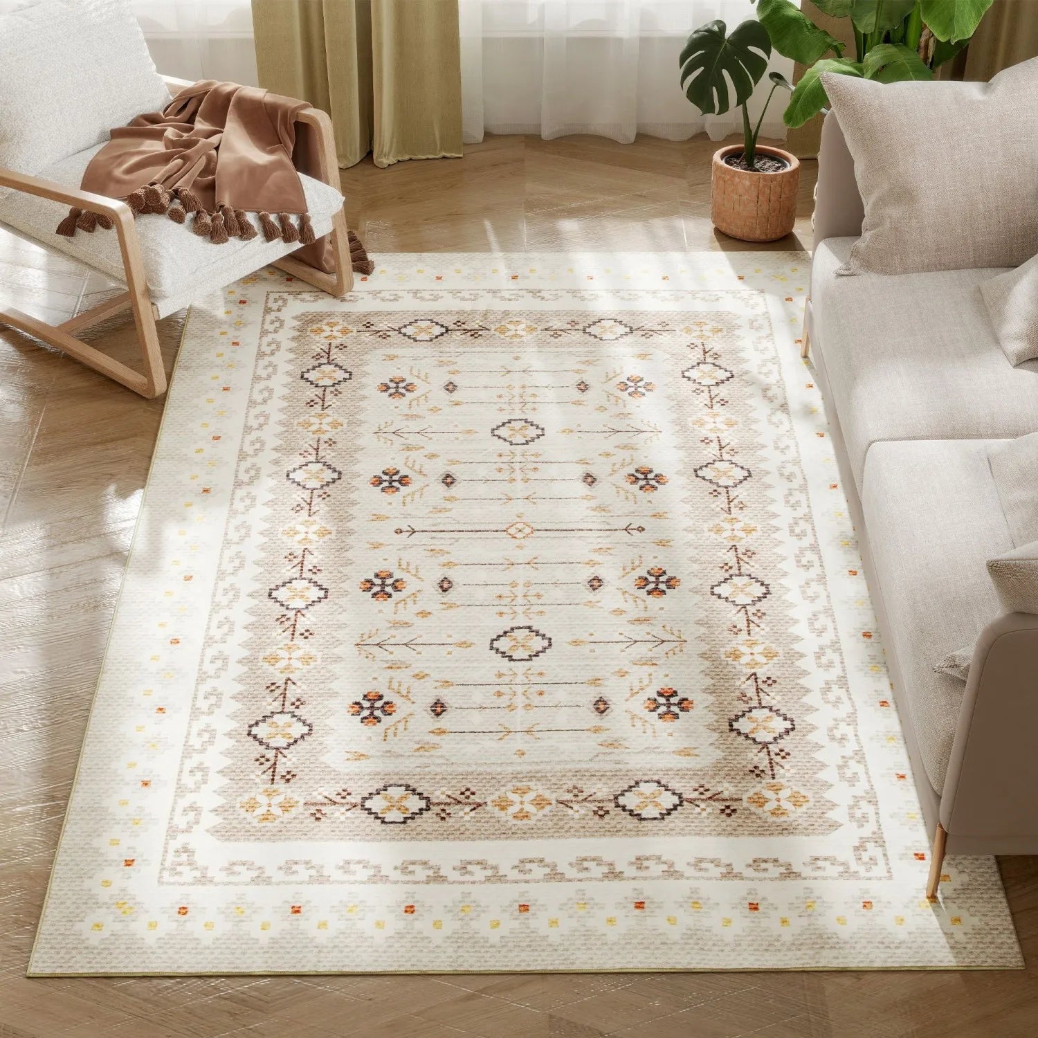 4x6 Washable Non-Slip