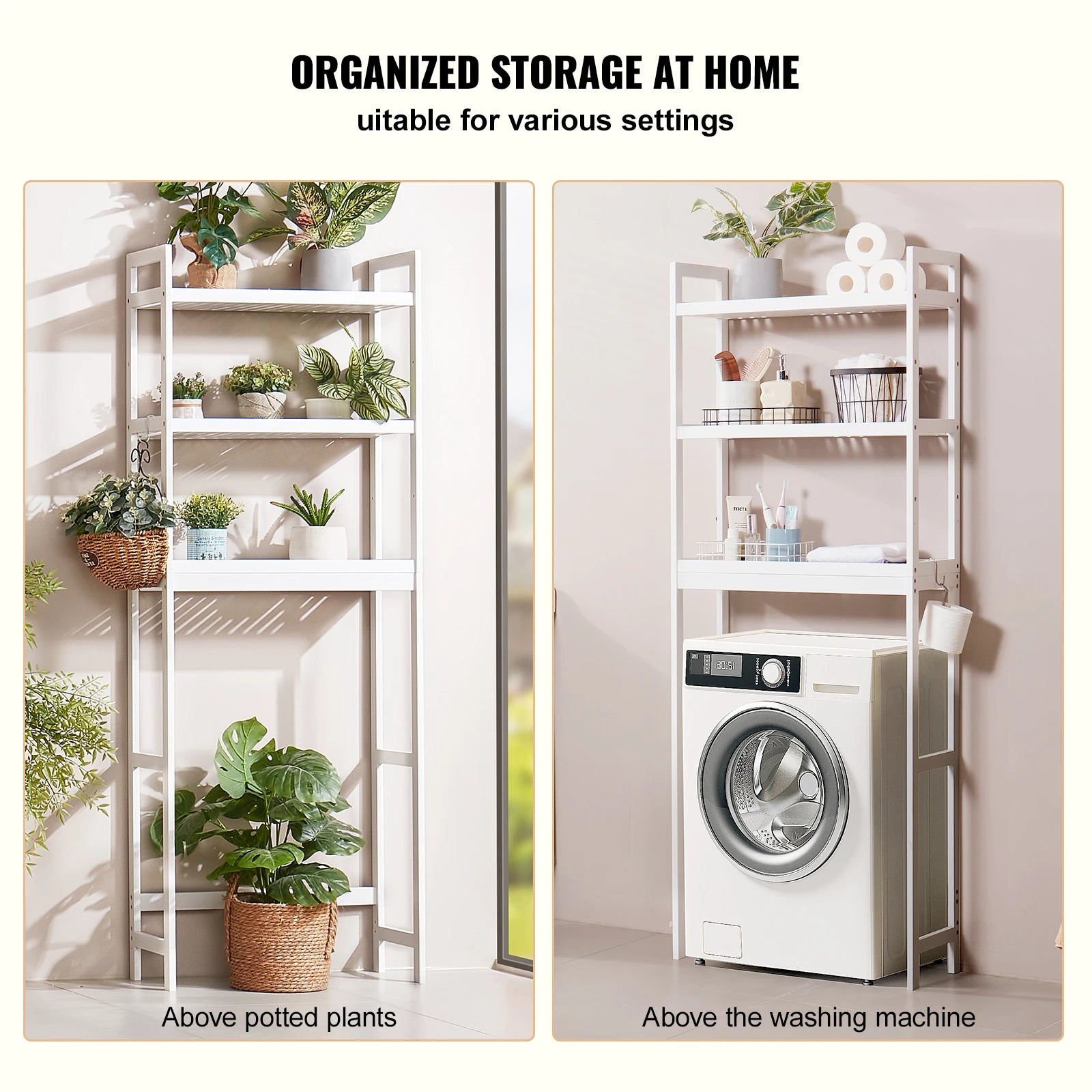 Over the Toilet Storage