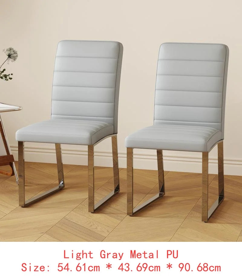 6 Heavy-Duty Thick Cushion Iron Frame