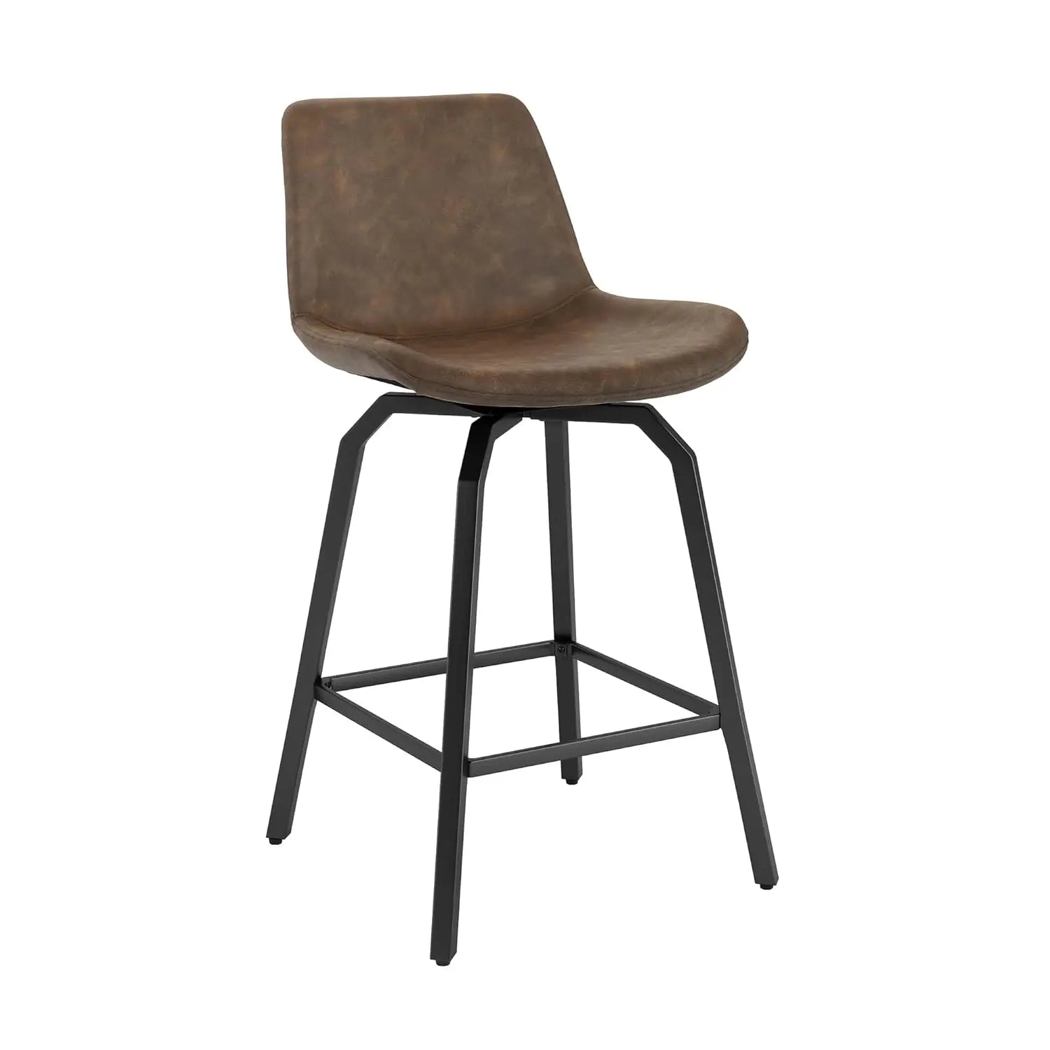 3 360° Swivel Bar Stools 26 Inch Counter Height