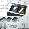 Waterfall Large Single Digital Display Faucet