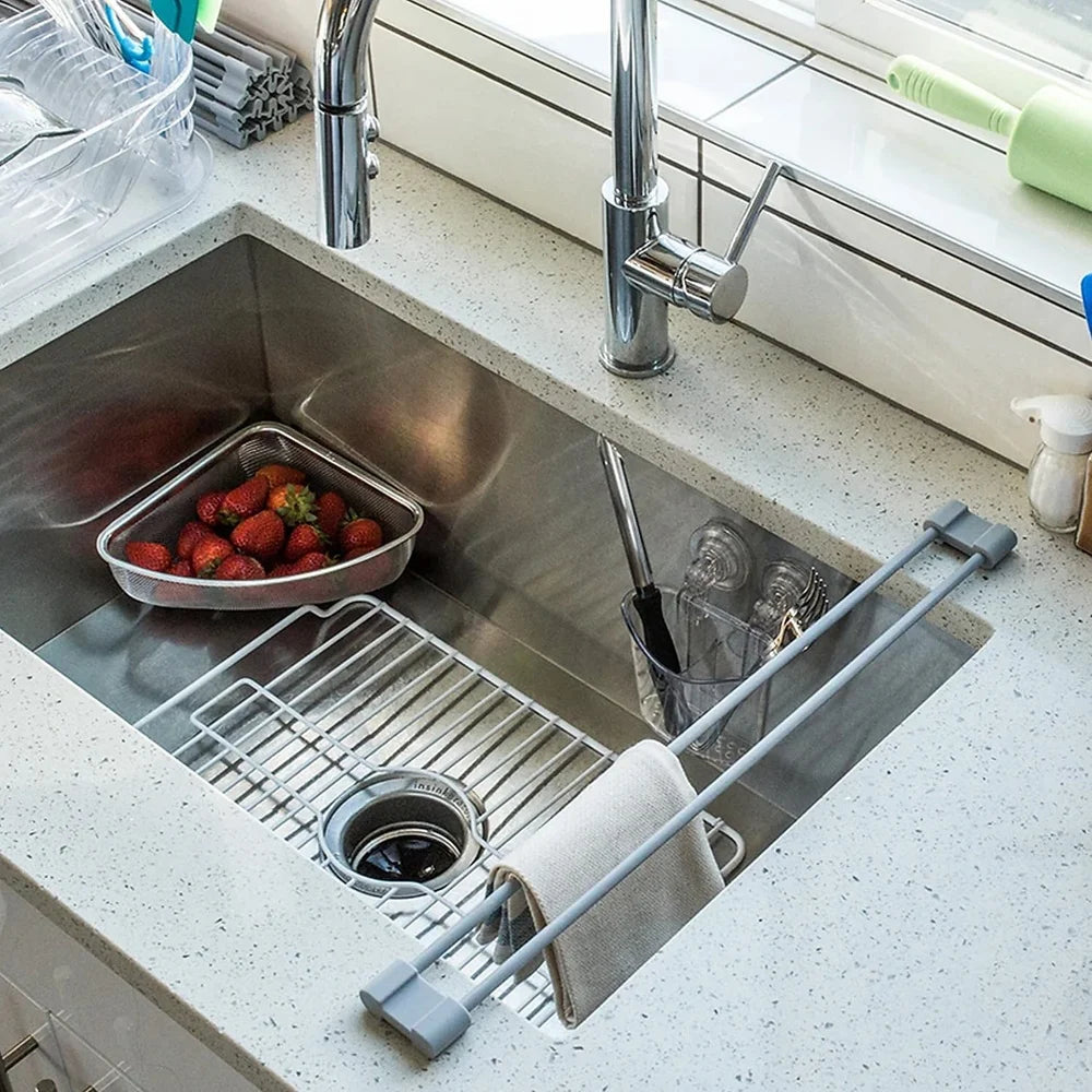 Stainless Steel Mesh Corner Sink Strainer