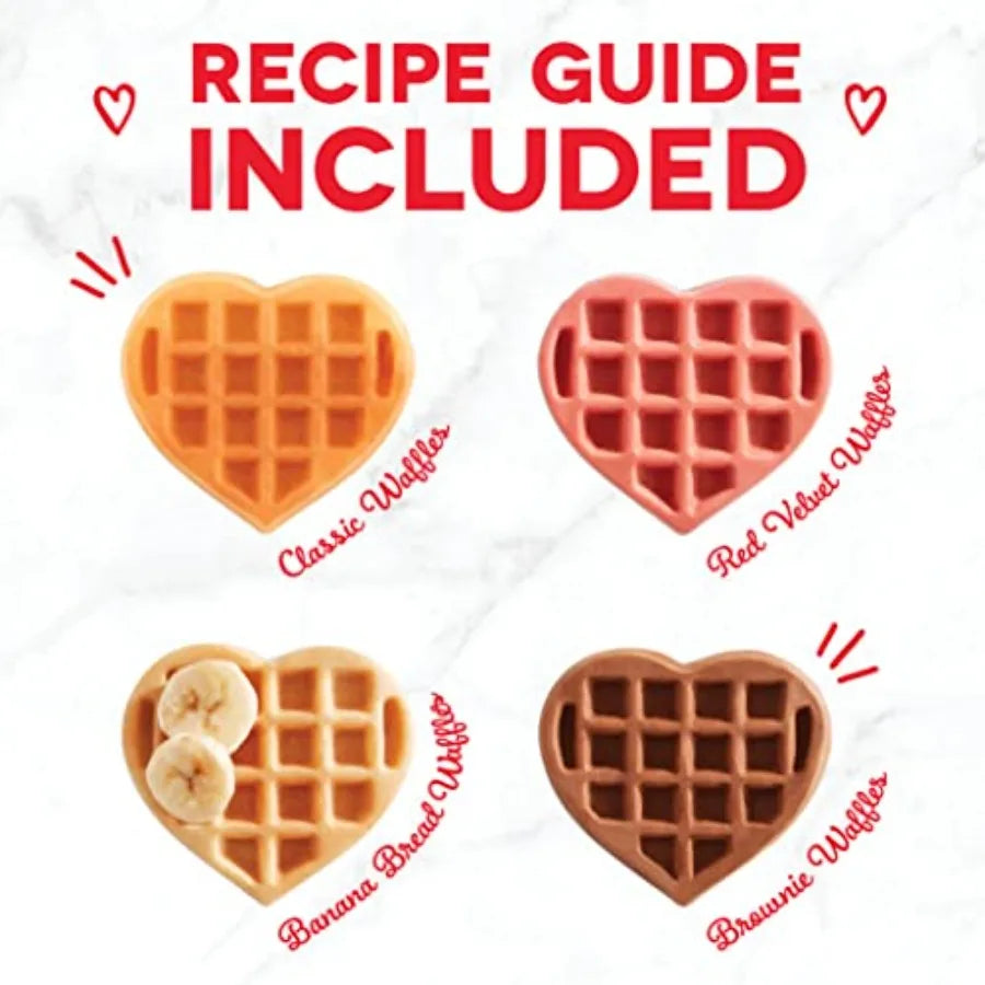 Multi Mini Heart Waffle Maker