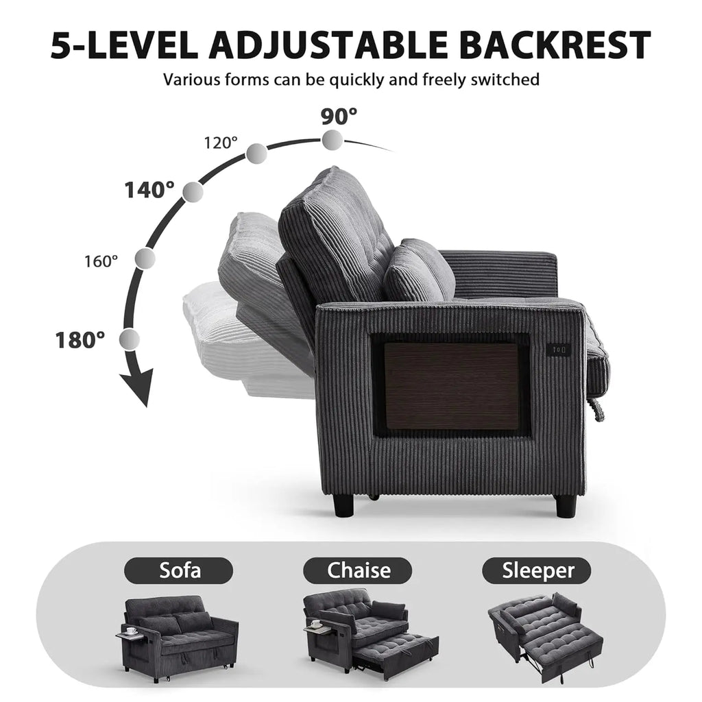 55: Sleeper Sofa Bed