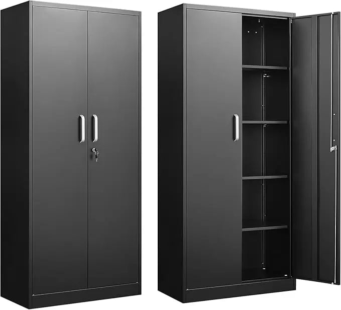 Metal Storage Cabinet Adjustable Shelves