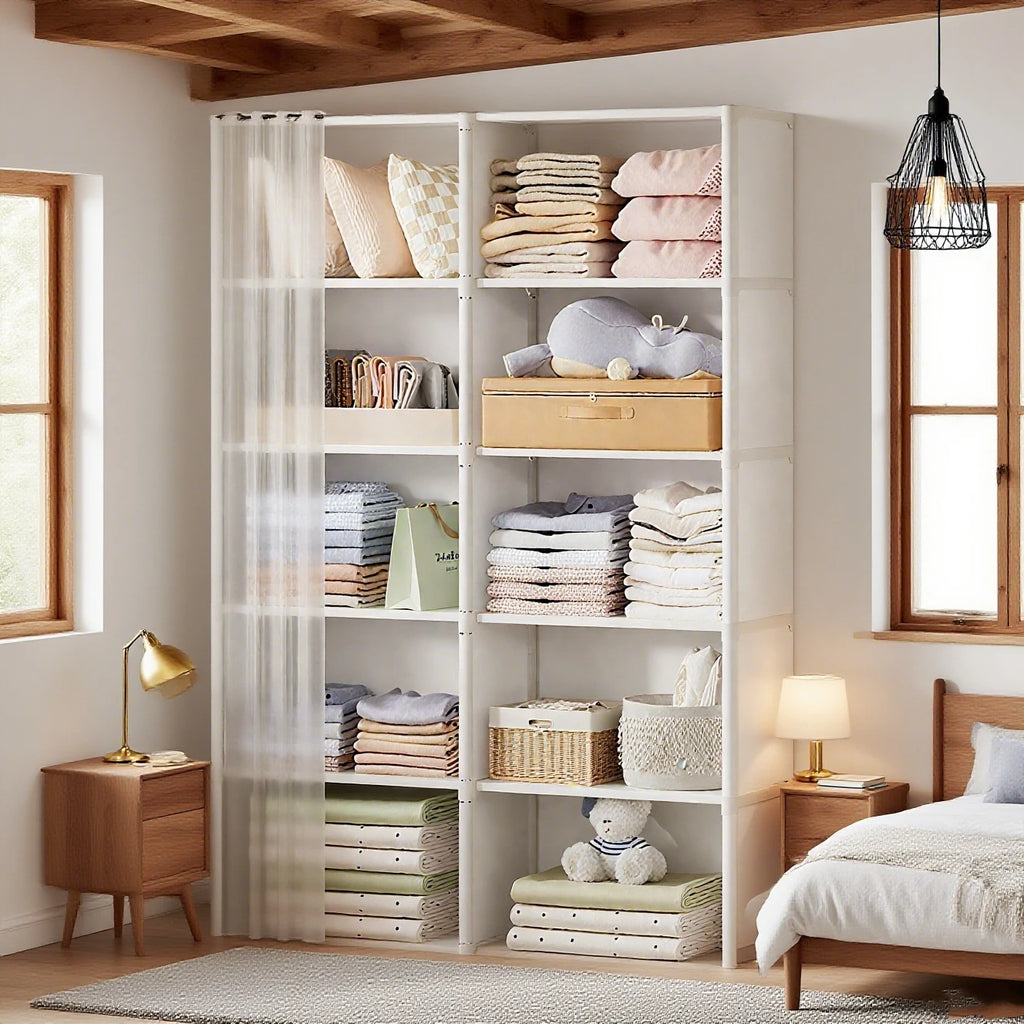 6 Shelf Wardrobe