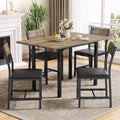 Extendable Set for 4 w/Upholstered Chairs