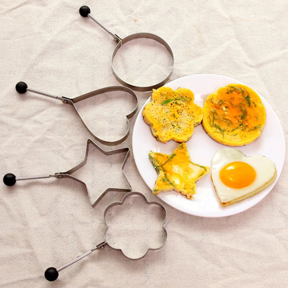 5Pcs Stainless Egg/Pancake Ring Molds