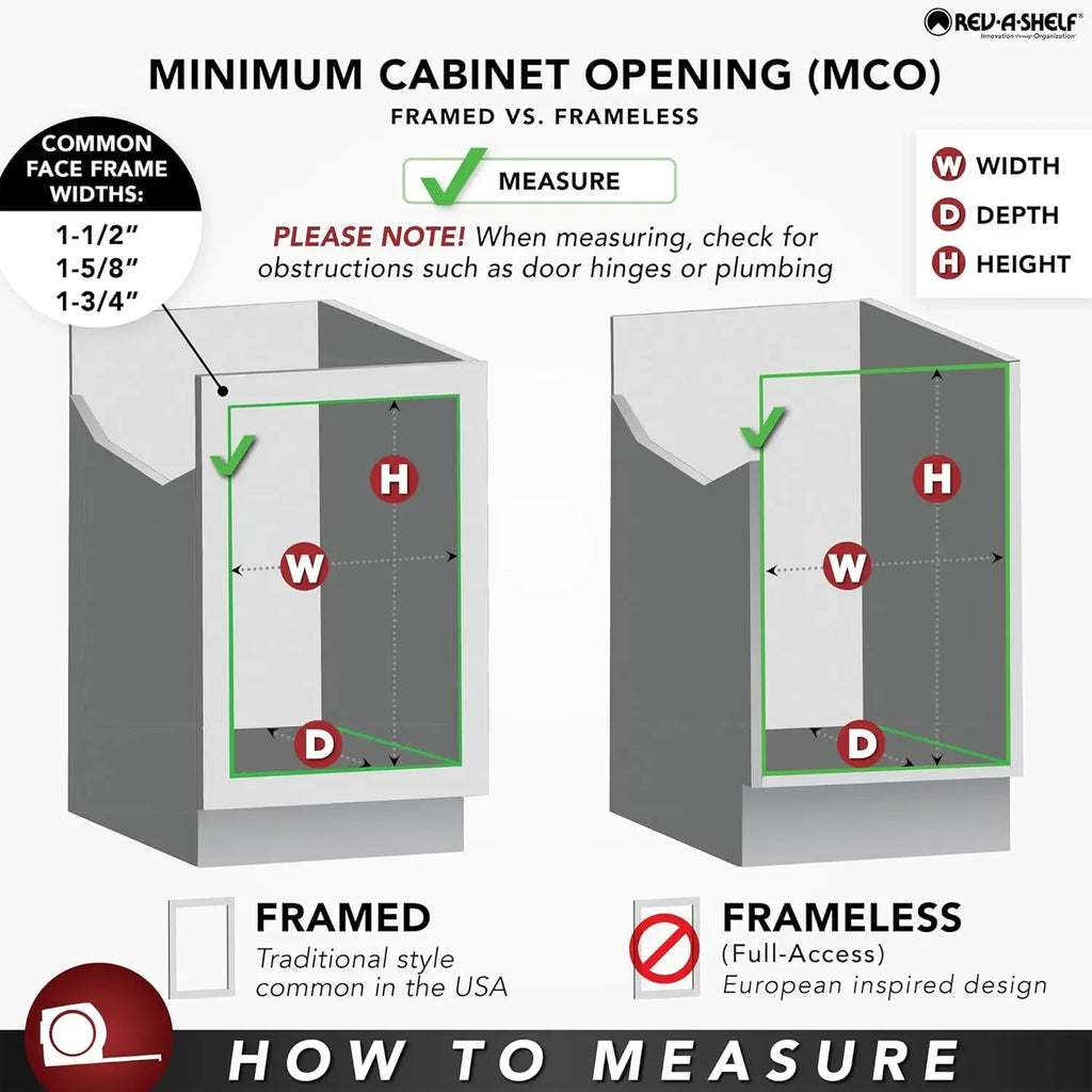 2-35 Qt Bottom Mount Pullout Under Cabinet Waste