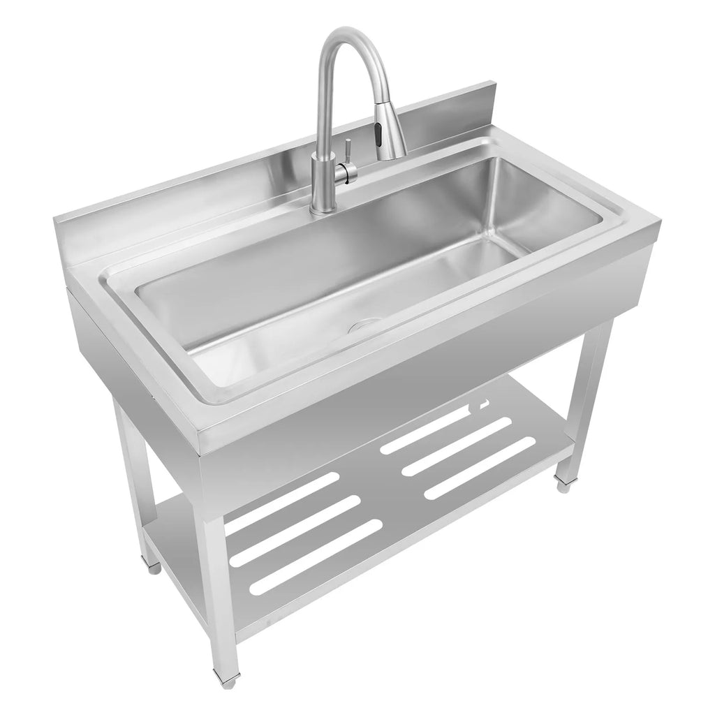 Commercial Sink 201 Stainless Single Bowl