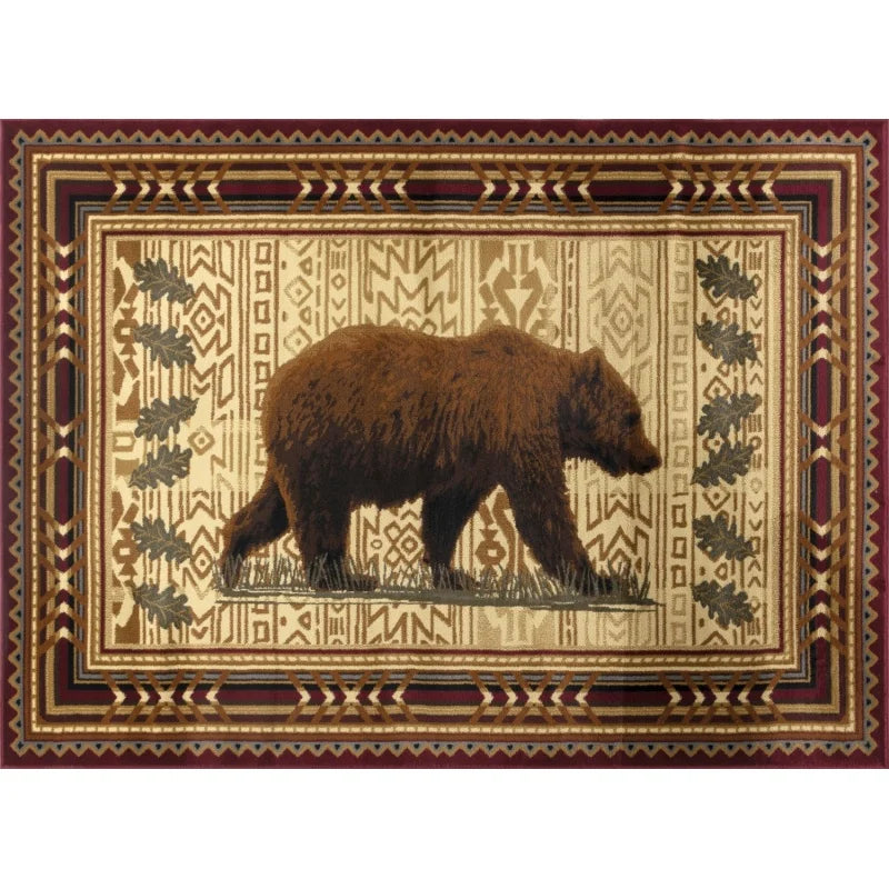 2x3 Lodge w/Bear