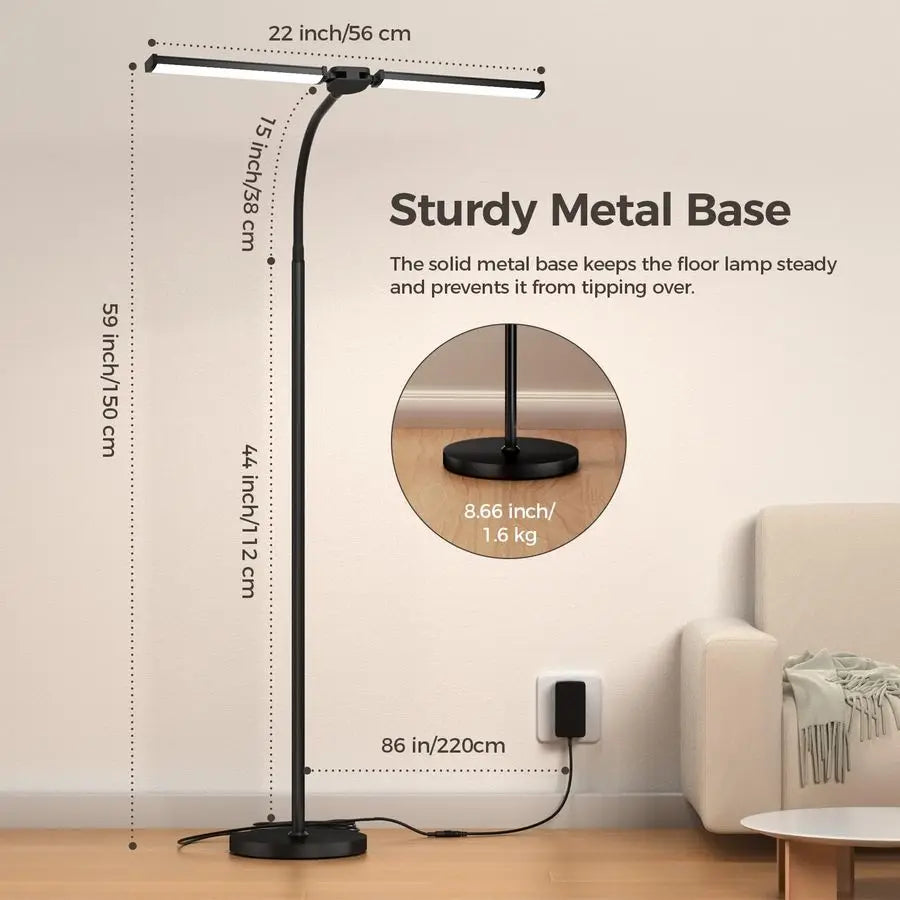 Bright Reading Lamp Adjustable Colors