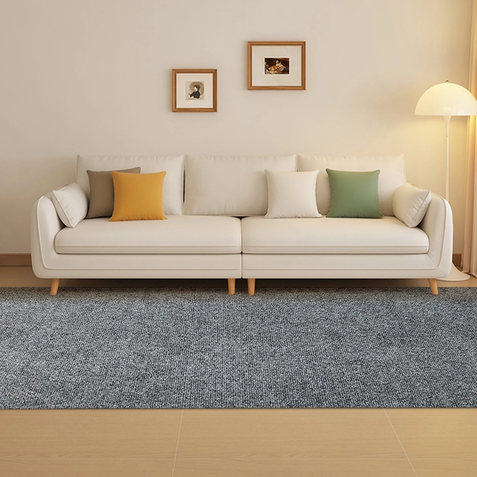 9'.6"x 4' Plush Fluffy Fuzzy Shag