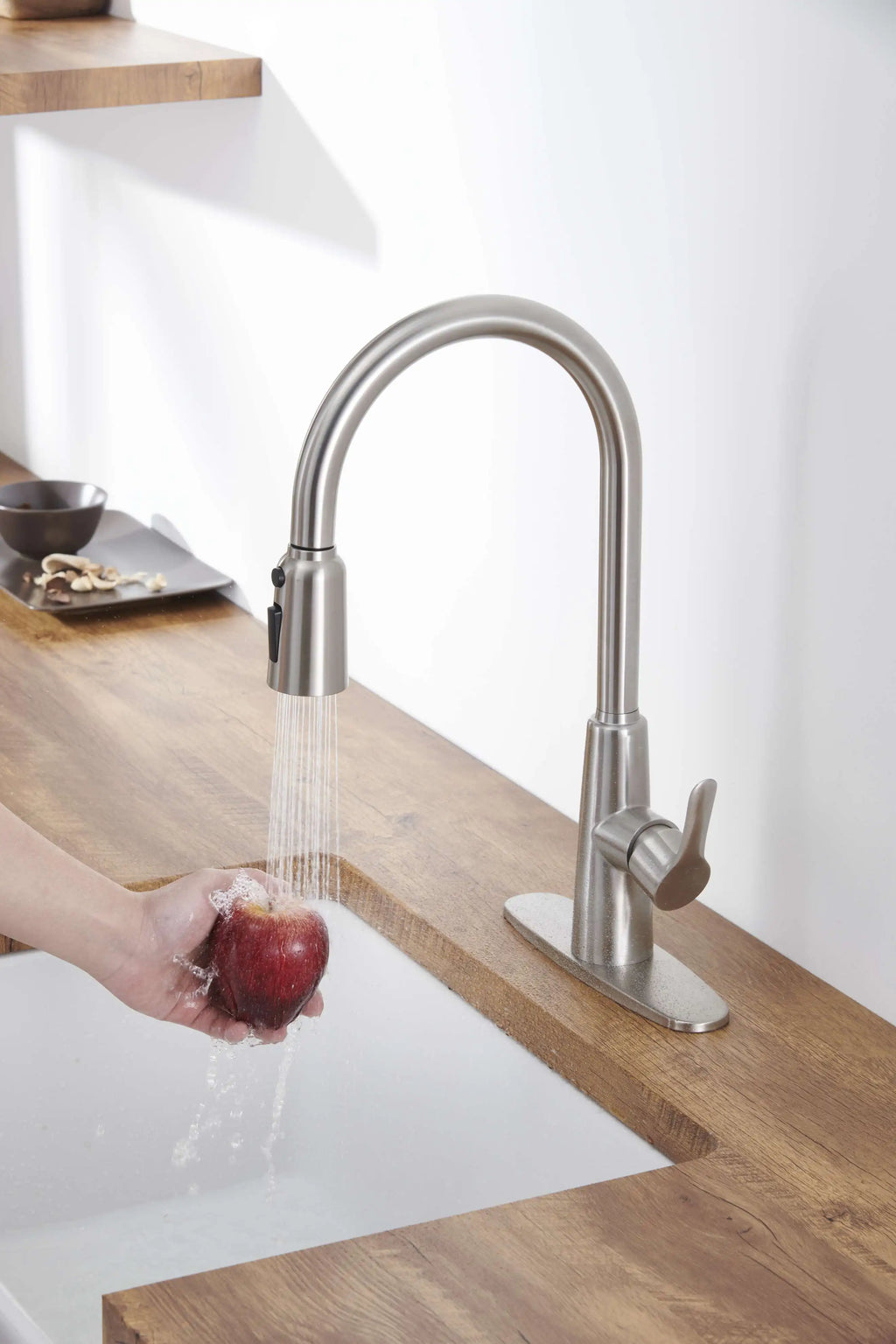 Faucet Pull Out Sprayer Brushed Nicklel