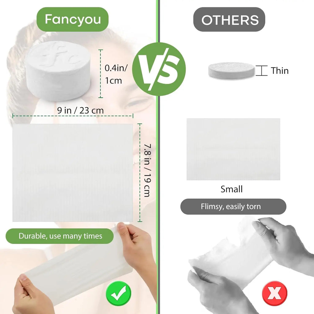 100 PCS Disposable Face Towels