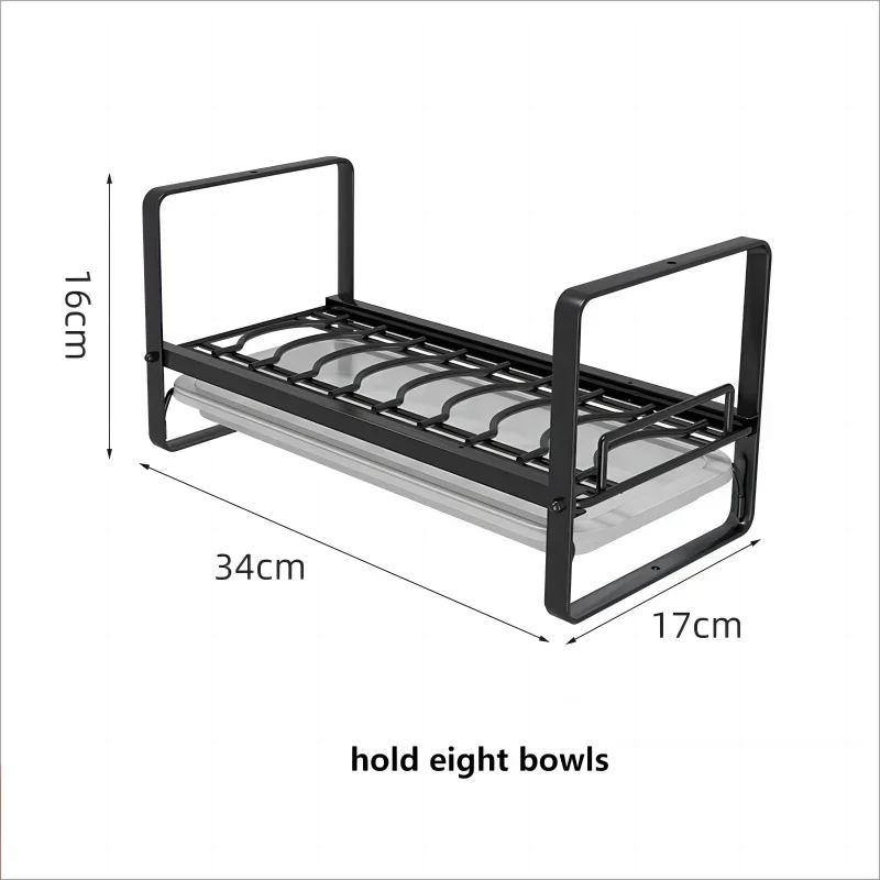 Stackable Drawer Bowls and Plates Organizer