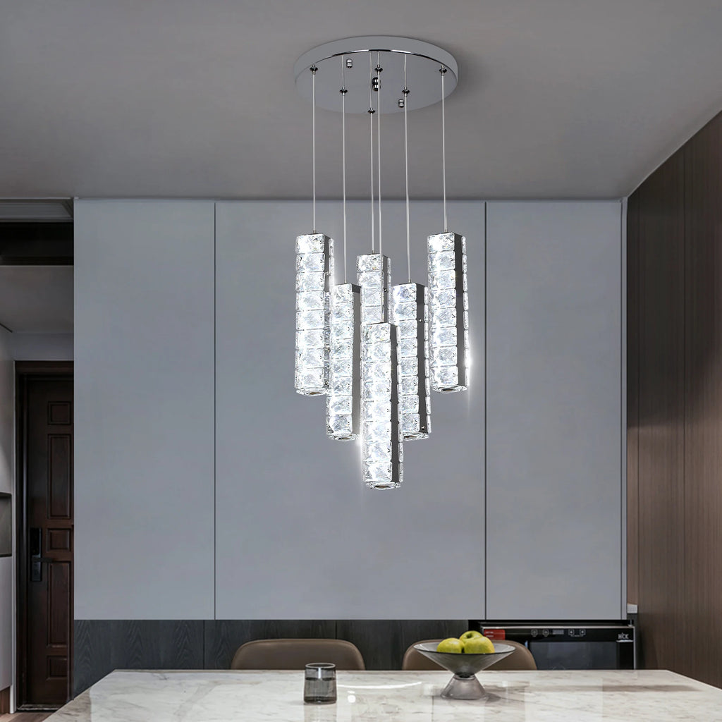 Modern Nordic Crystal Chandelier