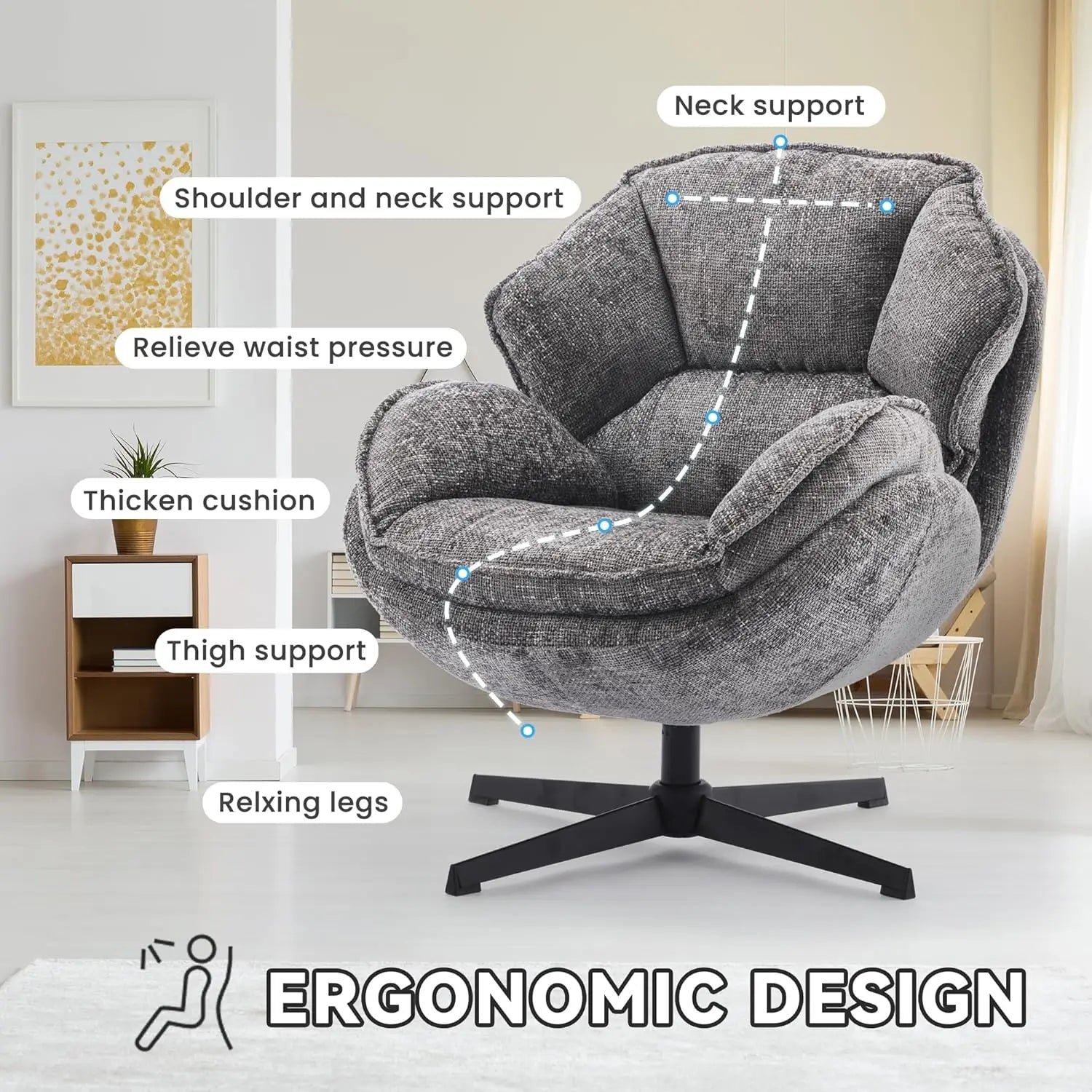 Swivel Accent Chair