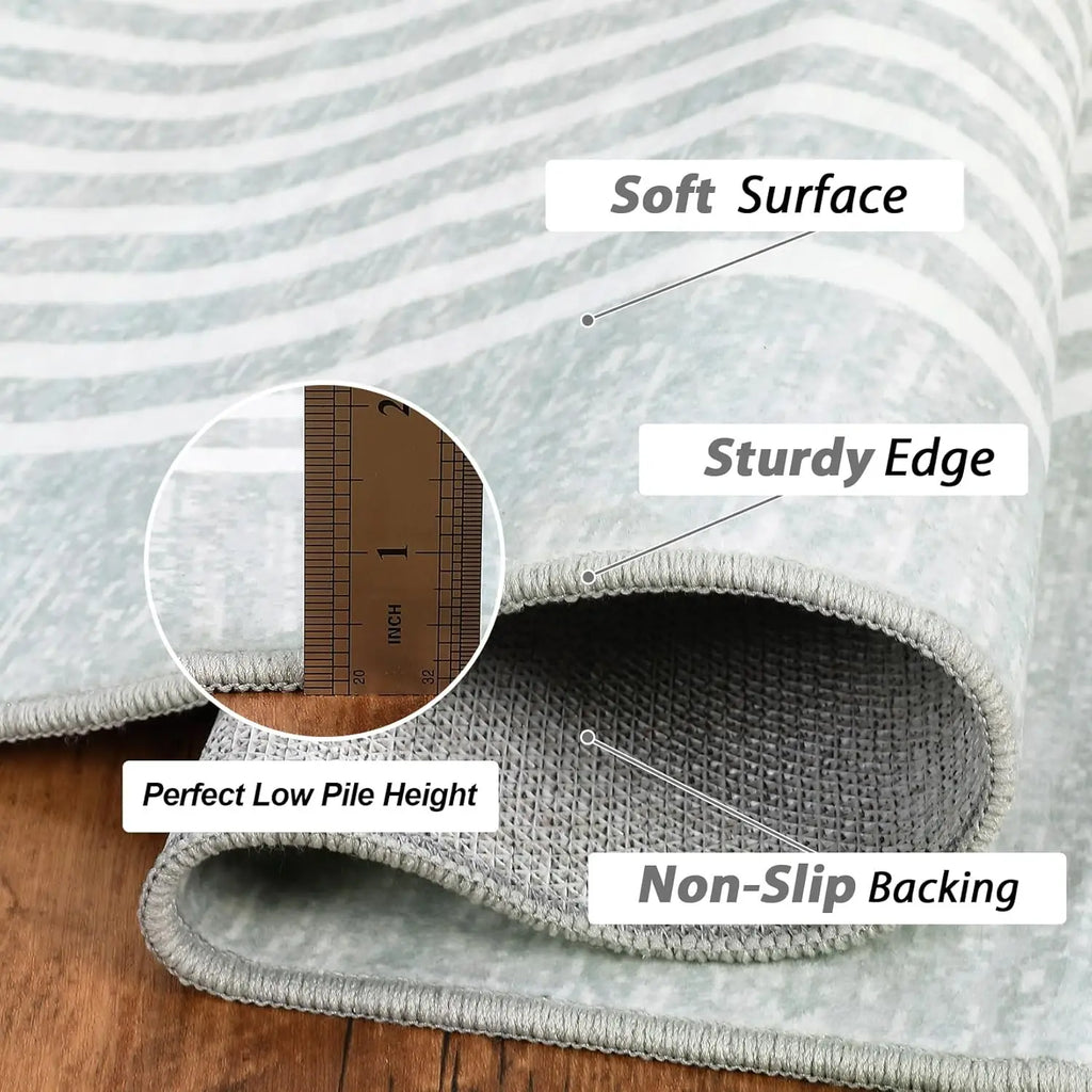 Modern Geometric Soft Washable