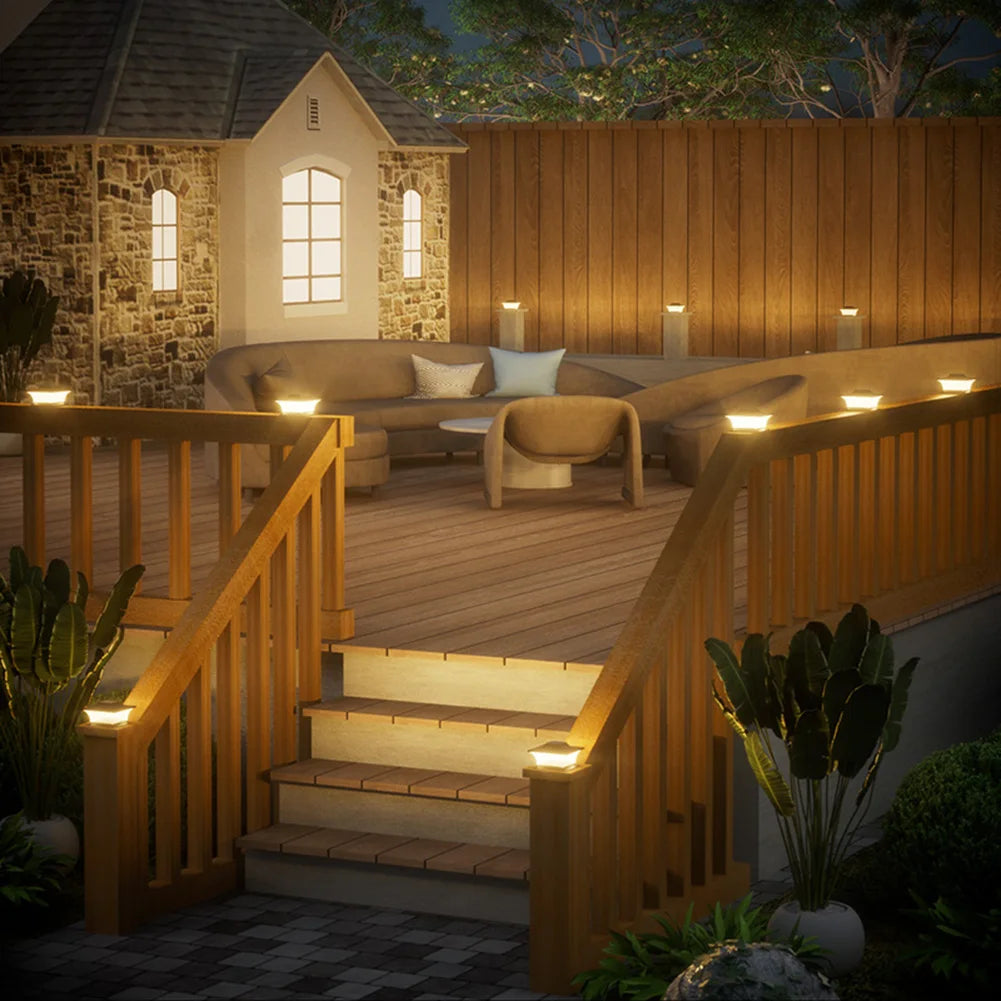 Solar Post Cap Light LED