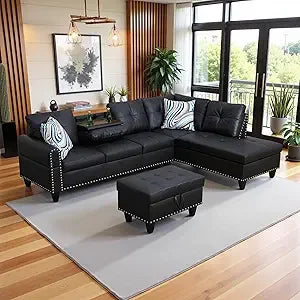 103.5" Oversized Sectional Couch L-Shaped