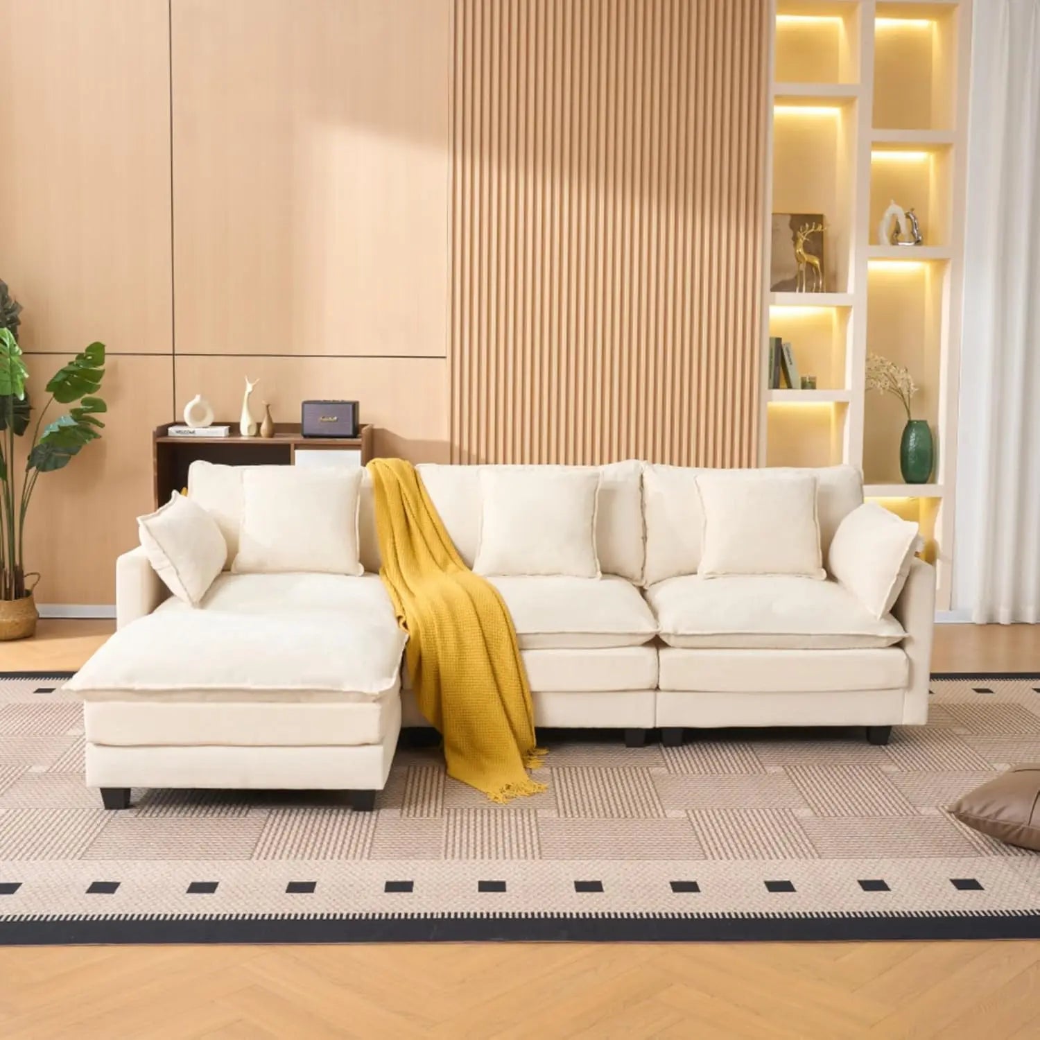 3 Seat Modular Sectional Sofa