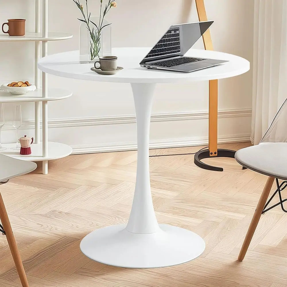 24" Round White