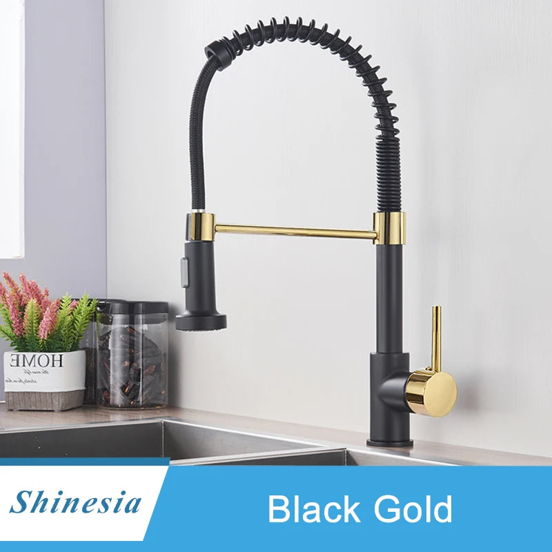 Brushed Nickel Deck Mounted Mixer 360 Rotation