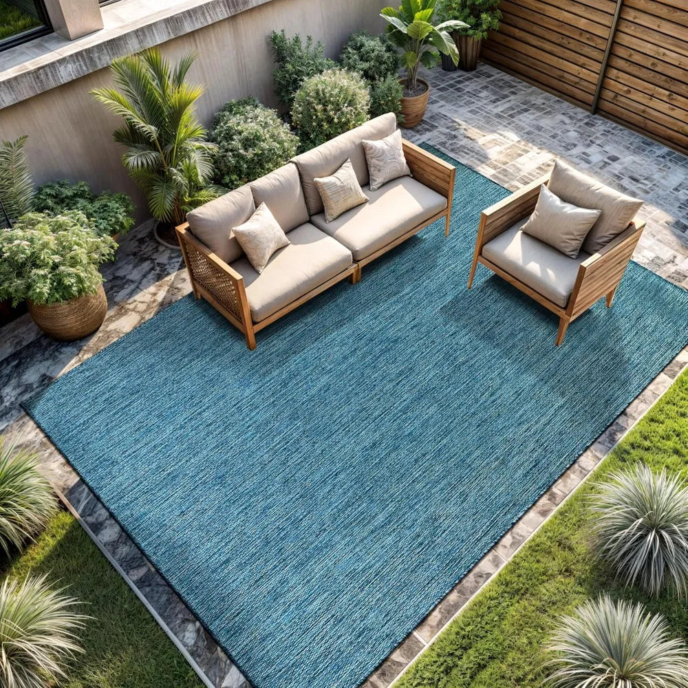 8x10 Indoor/Outdoor Modern Waterproof Washable