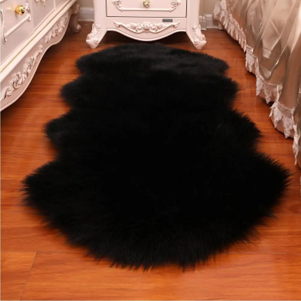 22x20 Washable Fluffy Sheepskin Rug