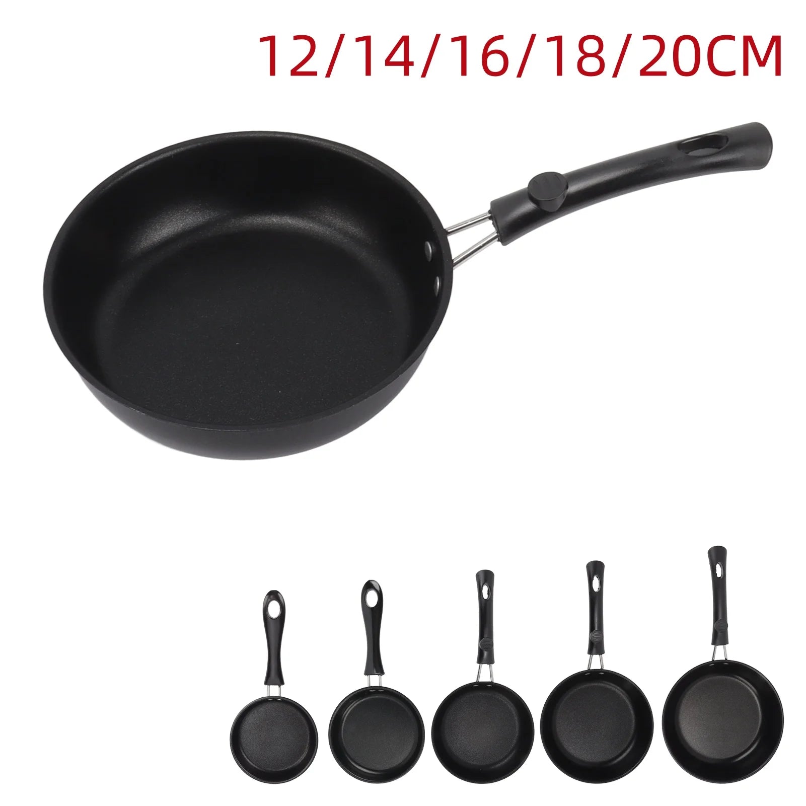 1PC 12-20cm Mini Frying Pan Non-Stick
