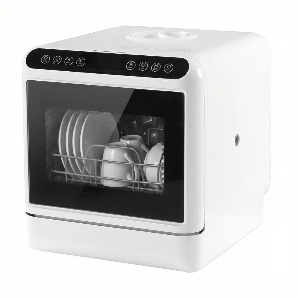 Mini Dishwasher w/ Built-in Water Tank Portable