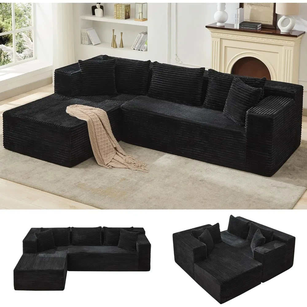 106" Modular Cloud Sectional