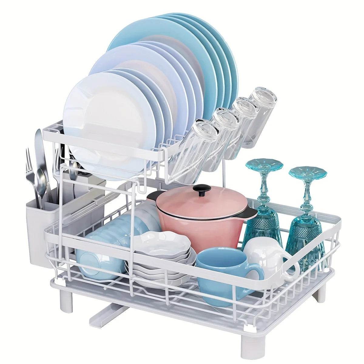 2 Tier Dish Rack